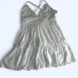 She + Sky White Mini Dress